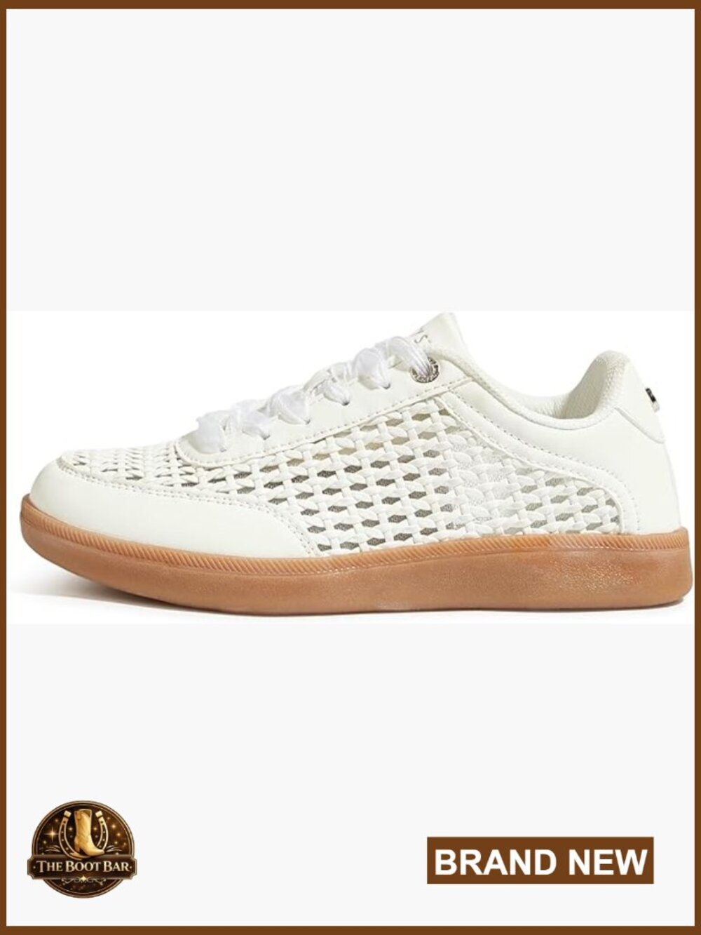 Retro Classic Sneakers Women's Fashion Tennis Shoes Casual Braided Raffia